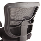 Switch Alera® Alera EB-W Series Pivot Arm Multifunction Mesh Chair, Supports 275 lb, 18.62&quot; to 22.32&quot; Seat, Black Seat/Back, Aluminum Base 2 image