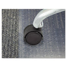 Switch Master Caster® Duet Dual Wheels, Grip Ring Type C Stem, 2&quot; Soft Polyurethane Wheel, Matte Black, 5/Set 2 image