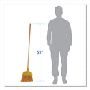 Switch Boardwalk® Angler Broom, 53&quot; Handle, Yellow 3 image