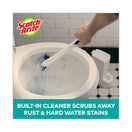 Switch Scotch-Brite® Toilet Scrubber Starter Kit, 1 Handle and 5 Scrubbers, White/Blue 2 image