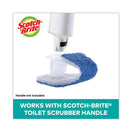 Switch Scotch-Brite® Disposable Toilet Scrubber Refill, Blue/White, 10/Pack 2 image
