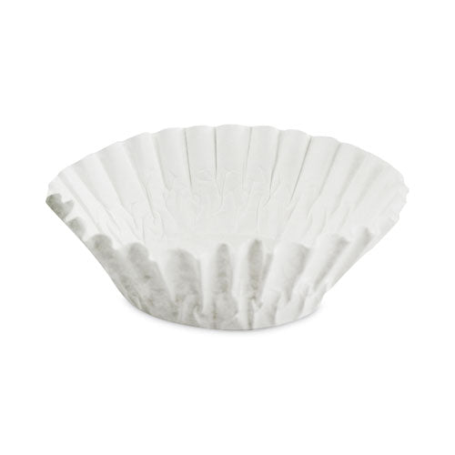 Coffee Pro Basket Filters for Drip Coffeemakers, 10 to 12 Cup Size, White, 200/Pack