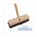Switch Boardwalk® Deck Brush Head, 2&quot; Brown Palmyra Bristles, 10&quot; Brush 2 image